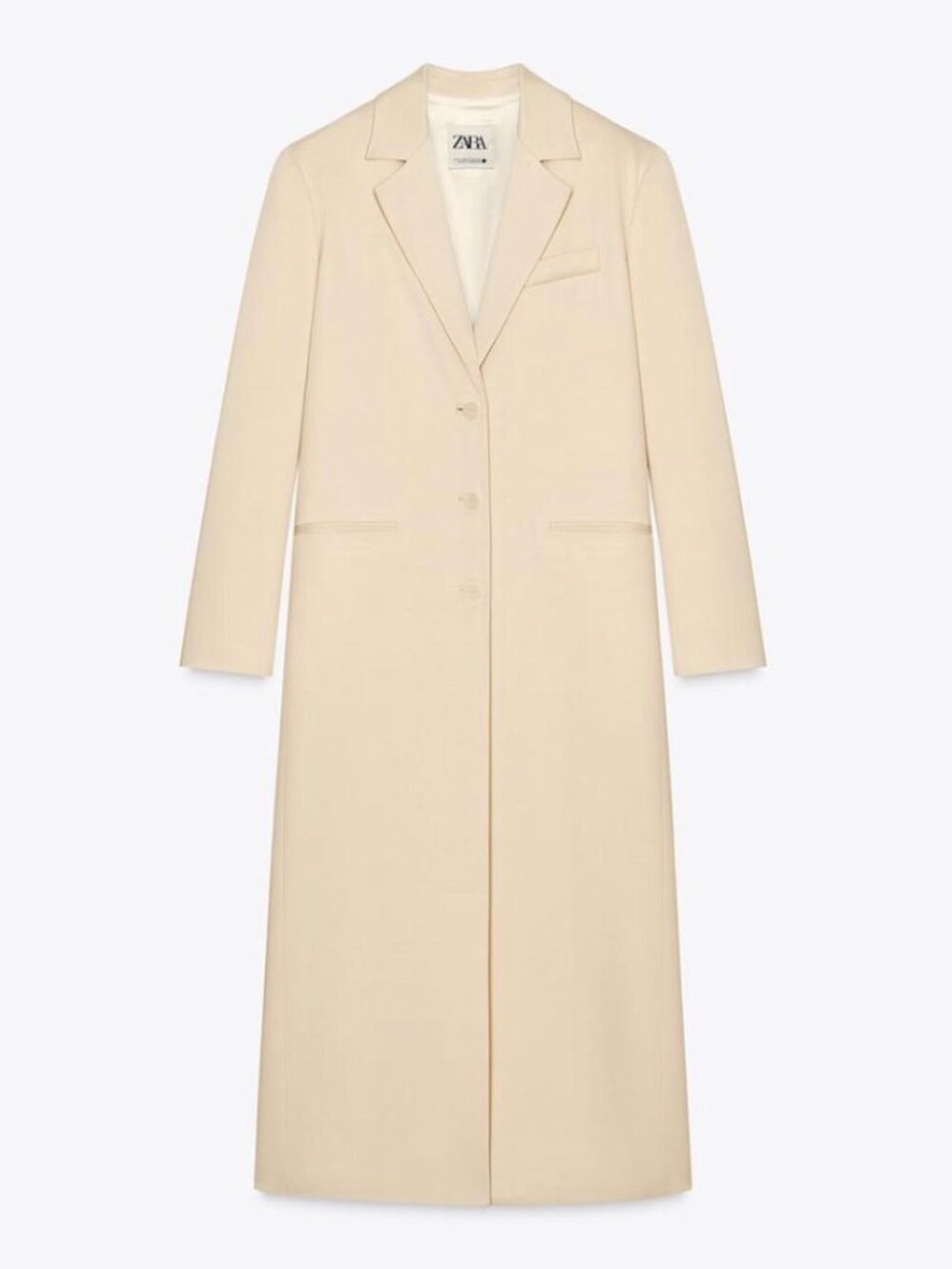 Zara long blazer coat